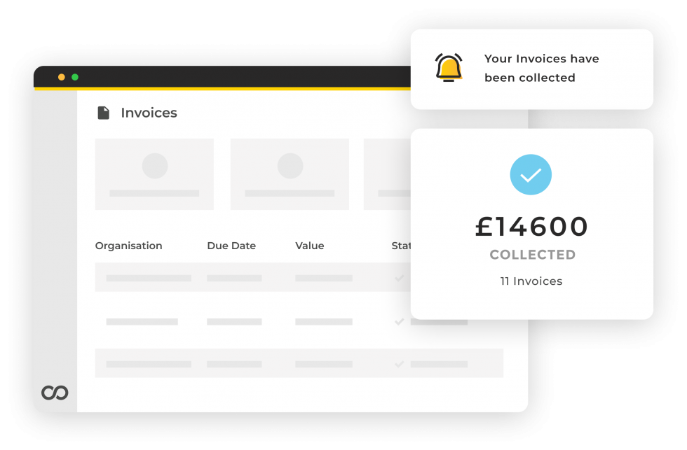 Coherent invoice UI